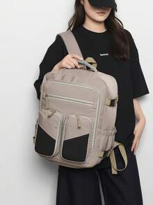 1 Piece Ryanair Approved Carry-On Backpack, 180° Full Opening With Independent Shoe Compartment For Business & Travel - Multicolor - View 6