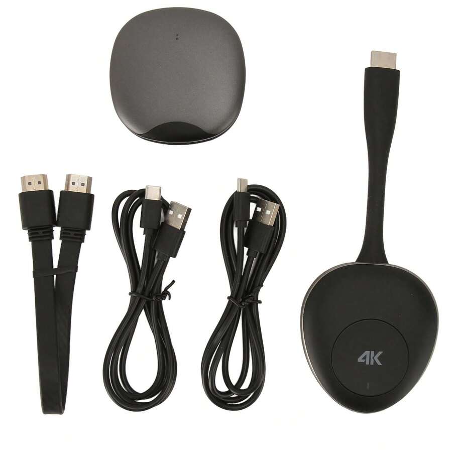4K Wireless HD Multimedia Interface Transmitters and Receivers Support 4K 30Hz 2.4/5GHz Wireless HD Extender Dongle Adapter - Ver 1