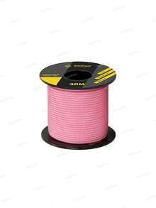 Cordón paracord 100% nailon, 2mm, 30m, tipo I de un solo hilo, cuerda para tienda de campaña, apto para camping, pulseras y talla grande - Multicolor - Ver 24