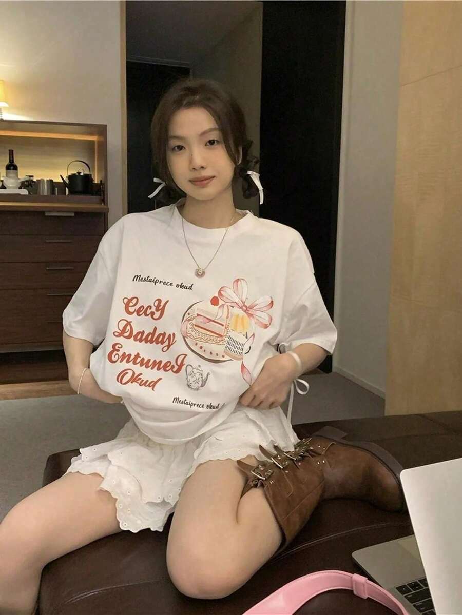 Women T-Shirts - White - View 1