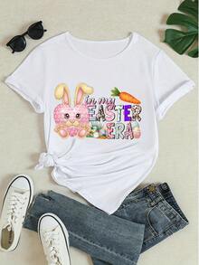 Women T-Shirts - White - View 4