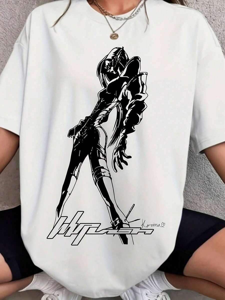 LXF2026Gráfico de miembros del álbum Whiplash de Aespa T Álbum Armageddon de Aespa Gira mundial de Aespa Ningning Karina Gi29.jpg220 g Camiseta de algodón puro de 220 g para primavera-verano. Siente la temporada en su máxima expresión. Nuestra camiseta de algodón puro de está tejida para una transpirabilidad y suavidad excepcionales, lo que la convierte en tu compañera ideal desde las flores de primavera hasta el sol de verano. Diseñada para la comodidad durante todo el día, es más que un básico: es un regalo considerado y práctico para envolver a tus seres queridos en una comodidad inquebrantable.XIAM - Blanco - Ver 1