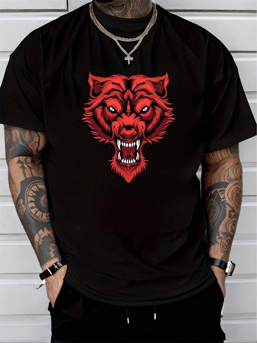 Men T-Shirts - Black - View 1