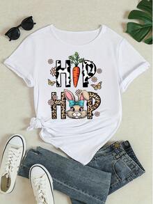 Women T-Shirts - White - View 4