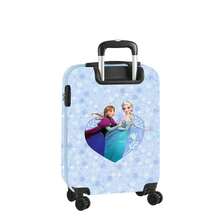 Safta Disney | 冰雪奇緣主題行李箱 20 英寸 34.5 x 55 x 20 厘米（38 公升），迪士尼出品，耐用 ABS + PC 材質，4 個雙 360° 萬向輪，可鎖扣，帶分隔板和網狀口袋的內襯，100 厘米可伸縮拉桿 - 免費送貨 ✅ 西班牙 24 小時/ - 彩色 - 查看 2