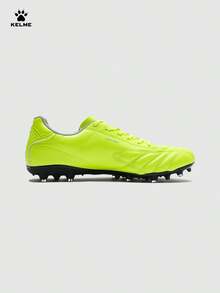 Sepatu Sepak Bola KELME Pria MG Short Stud, Sepatu Profesional untuk Pertandingan & Latihan Harian di Lapangan Rumput Alami dan Buatan, serta Frisbee. - Kuning berpendar - View 2