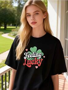 Women T-Shirts - Black - View 1