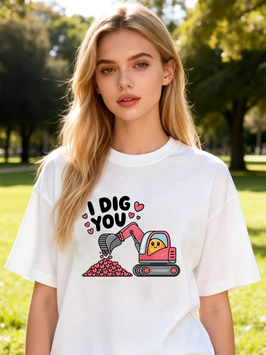 Kvinnor T-shirts - Vitt - Visa 1