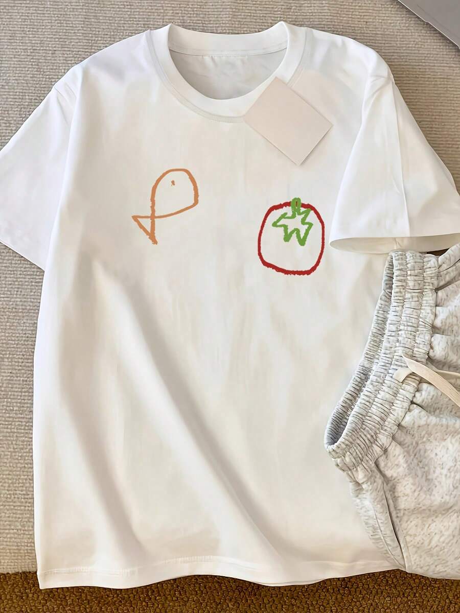 Women T-Shirts - White - View 1