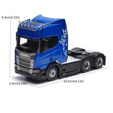 RMZ City Ornamen Model Kendaraan Mobil Paduan MASSDI 1:64 Scania R500 - MultiWarna - View 3