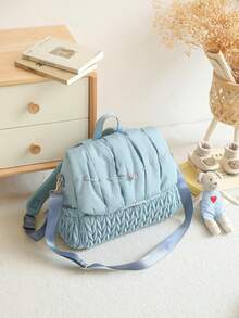 Floral Diaper Bag Backpack For Mom And Dad, Quilted Baby Bag Changing Bag For New Born Boys And Girls, Baby Essential - Multicolor - View 10
