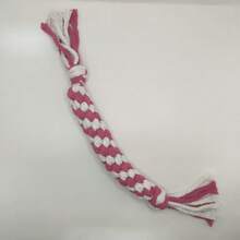 Handmade Woven Knotted Pet Toy, Luxury Home Decor, Durable Chew Rope, Suitable For Dogs And Cats To Clean Teeth And Relieve Boredom - Multicolor - View 8