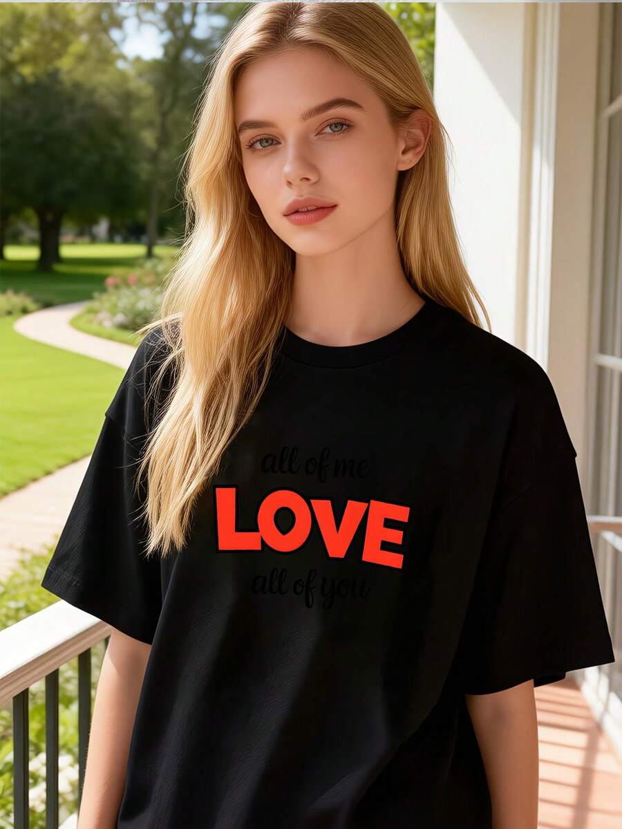 Women T-Shirts - Black - View 1
