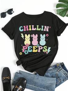 Women T-Shirts - Black - View 5