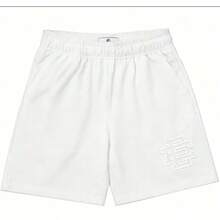 EE  Basic Summer Running Shorts Men Sport Fitness Shorts Training Quick Dry Gym Men Shorts Jogger Gym Shorts Men,1pac - 白色 - 查看 1