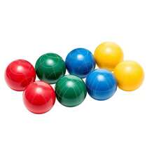 [Free Shipping] Lawn Bowling Kit 90 Mm For Beach Lawn Backyard 8 Resin Balls Pallino Carrying Case Measuring Rope 4 Colors 2-8 Players Game Set-XY546930 - Default0 - View 6