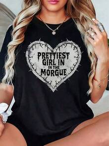 Women T-Shirts - Black - View 1