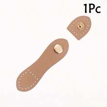 1Pc/2/4/5Pcs Artificial Leather Snap Buttons - Sew-On Fasteners, Suitable For DIY Crafts, Wallet And Handbag Closures, Phone Cases, Jackets And Notebooks, Clothing Sewing Zipper Buttons - Multicolor - View 15
