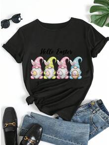 Women T-Shirts - Black - View 5