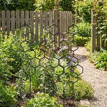 2/5/9件組蜂巢狀攀爬植物格柵，適用於盆栽藤蔓與花卉，省空間室內/室外園藝支撐架，戶外花園裝飾，DIY專案，園藝花盆，花園維護及其他園藝工具 - 蜂巢狀 - 查看 7