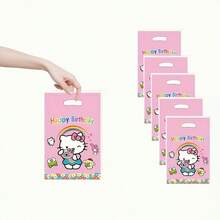 Hasbro & Friends 派對禮物袋，印花塑膠零食袋，適合生日派對贈品 - 彩色 - 查看 11