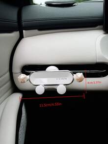 Heart-Shaped Car Phone Holder, Creative Car Air Vent Phone Navigation Bracket, Car Phone Mount, Auto Accessories - A - View 6
