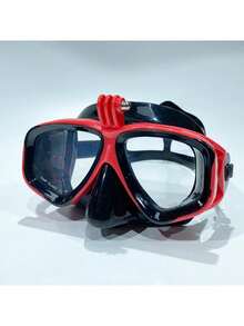 Professional Diving Mask Diving Goggles Suitable For  Small Sports Camera Full Dry Diving Goggles - View 3