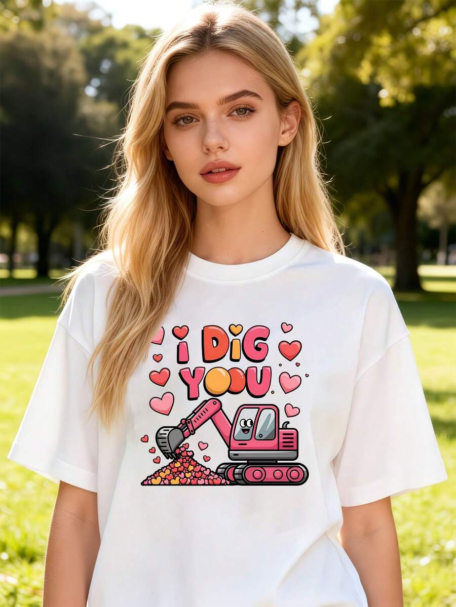 Kvinnor T-shirts - Vitt - Visa 1