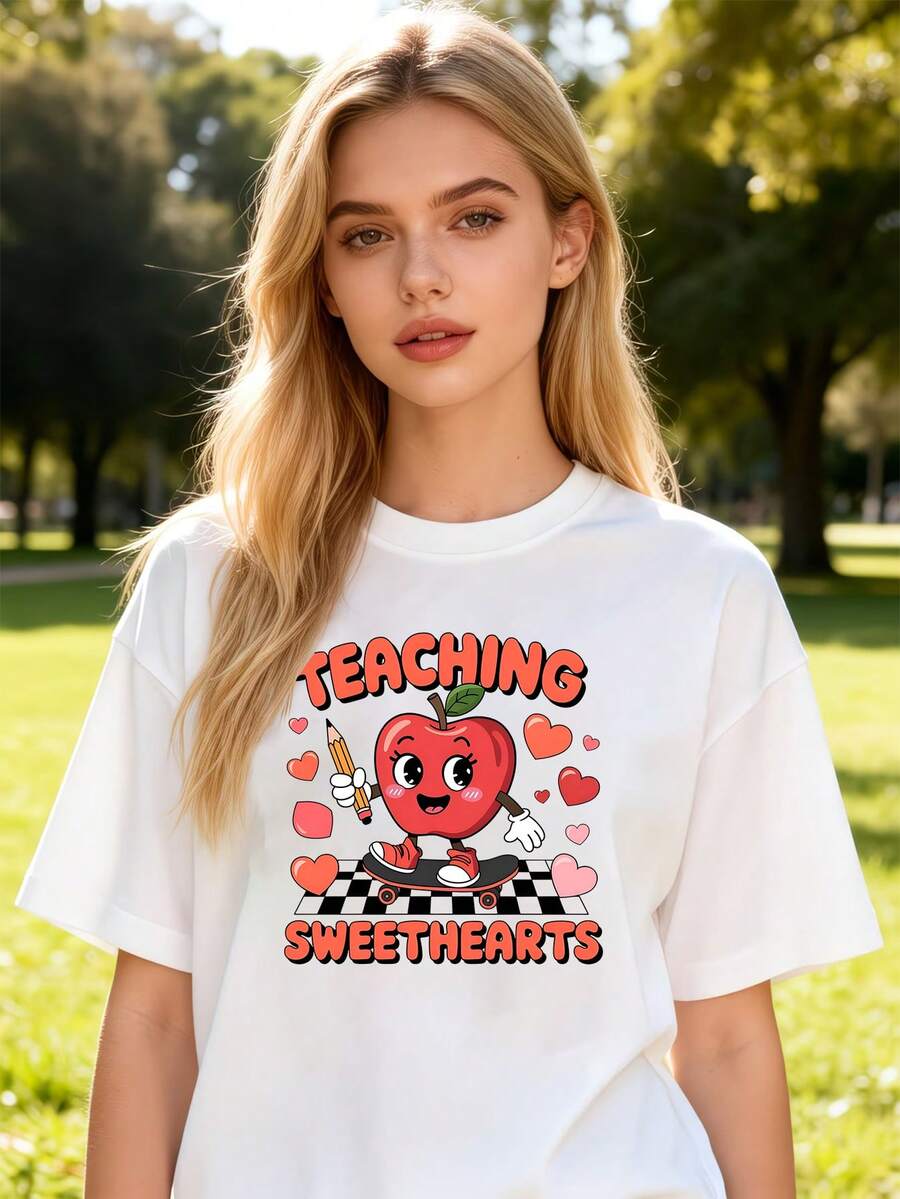 Women T-Shirts - White - View 1