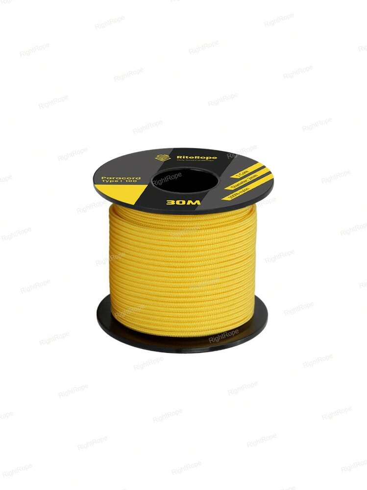 100% Nylon Paracord, 2mm, 30m, Single Strand Type I Paracord, Tent Rope, Suitable For Camping, Bracelets, And More - Multicolor - View 47