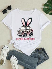 Women T-Shirts - White - View 4