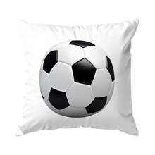 4pcs/Set Football Themed Pillow Cover, Single-Sided Printed Cushion Cover, Suitable For Living Room, Bedroom, Home Decor, All Seasons - Multicolor - View 11