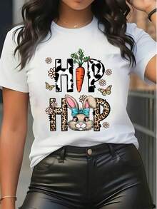 Women T-Shirts - White - View 6