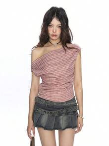 Women Blouses & Shirts - Pink - View 1