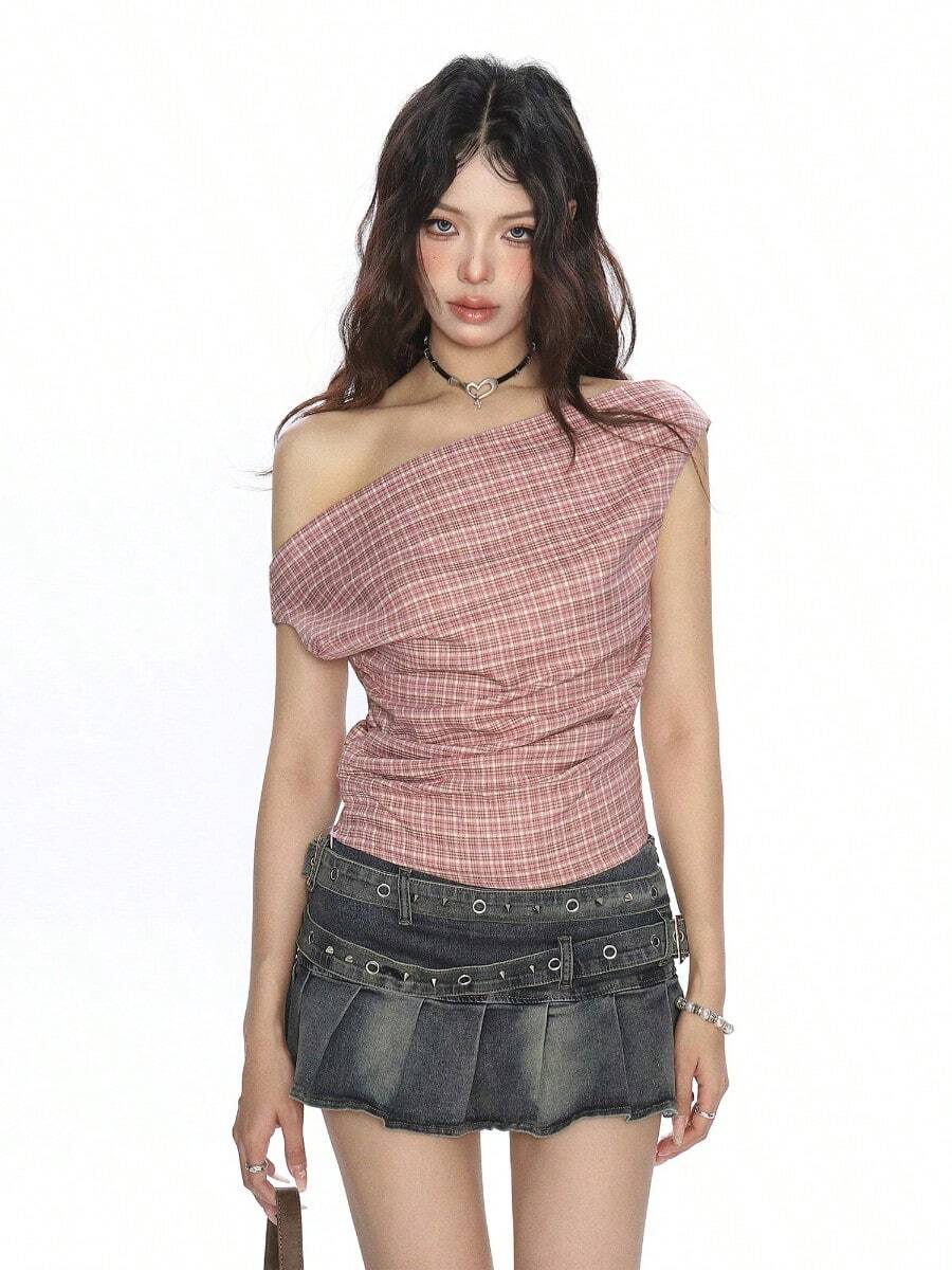 Women Blouses & Shirts - Pink - View 1