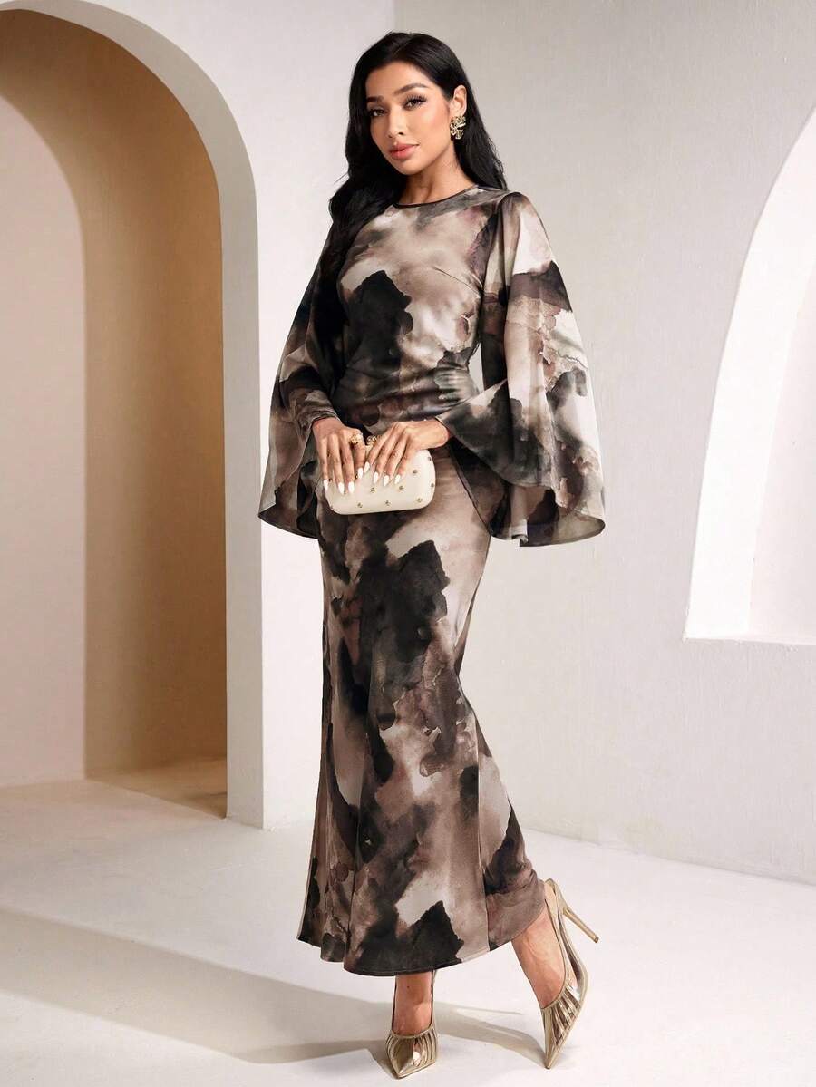 Women Midi Dresses - 綠色的 - 查看 1