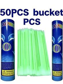200pcs Multicolor Glow Sticks, Party Decoration, Glow For 8 To 12 Hours, Night Light Effect, Can Be Used To Light Up Party Gifts, Bracelets, Necklaces, Neon Effect, Suitable For Wedding Party, Brighter Colors. - View 23