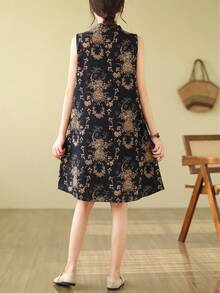 Women Long Dresses - Black - View 10