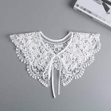 1pc Women's Detachable Adjustable Peter Pan Collar Dickey, Breathable Casual Comfortable Sun Protection Accessory For Outfit Matching - Multicolor - View 15