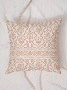 1pc Bohemian Style Geometric Print Decorative Pillow Cover, Size 45*45cm, Geometric Pattern, Suitable For Living Room, Bedroom, Office Decor (Pillow Insert Not Included) - Multicolor - View 7