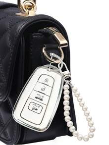 Key Fob Case Cover Compatible With Smart Remote Key, Silky Texture Cover, Anti-Dust, Drop, Scratch & Rain, No Signal Blocking, Graduation Season Gift For New Driver College Grad, Ideal For Outdoor Daily Use, Key Accessory For Men/Women, Fun Key Ring & Bag Charm For Purse, Backpack, Phone Case, Wallet, Car Keys, Shockproof & Fall Protection, For Travel Office Home, Great Graduation Gift For Car Owners - Multicolor - View 4
