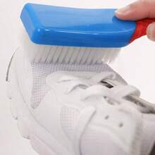 Mumusuki Cepillo para Zapatos Duradero de Cerdas Suaves para una Limpieza Suave, Cepillo de Limpieza con Cerdas de Nanocables para Limpieza del Hogar y de Suelas - como en la imagen - Ver 4