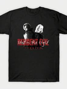 Camiseta casual de manga corta 100% algodón, nueva camiseta de algodón puro 2026, camiseta de personaje malvado, camiseta de juego, camiseta de personaje de anime, camiseta para hombre para todas las estaciones, diseño clásico, suave y cómoda, adecuada para uso casual y deportivo, unisex, camiseta coleccionable. TALLA GRANDE, Camiseta Casual de Moda, Hecha de Algodón Puro, Camisetas para Vacaciones de Primavera/Verano, Estilo Urbano, Camiseta Casual con Estampado Único, Camiseta Unisex, Lavable a Máquina - Negro - Ver 1