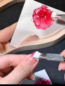 Nail Polish Mixing Pads Disposable Waterproof 100pcs/50pcs/10pcs - Nail Art Supplies And Tools, Backed Nail Essence, Nail Accessories - For Nail Polish Mixing, Nail Polish Mixing Pads Are Practical Nail Art Tools, Freely Mix Nail Colors, Create Exquisite Fingertips, Suitable For Daily School Wear, Dating, Shopping, And Various Holiday Styling. - Multicolor - View 5