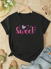 Women T-Shirts - Black - View 1