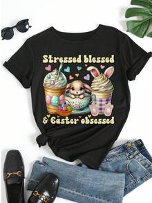 Women T-Shirts - Black - View 5