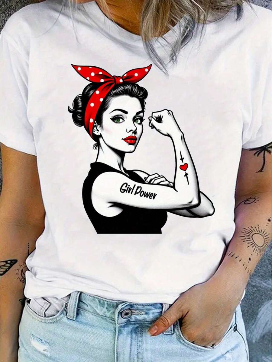Women T-Shirts - White - View 1