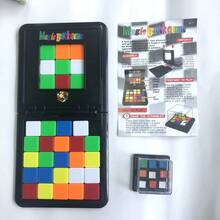 2026/Summer New Hot-Selling 1pc 2-Player Battle Game Magic Cube Sliding Puzzle | Competitive Interactive Desktop Toy | Reusable, Repeatable Play, Ideal Gift - Birthday Gift - Easter Gift - Perfect Gift - Holiday Gift - Multicolor - View 9