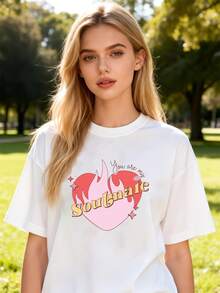 Women T-Shirts - White - View 6