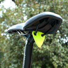 3pcs Waterproof Bicycle Safety Reflective Mirror Kit, High Visibility Front/Rear/Frame Reflective Mirrors And 1 Seat Post Reflective Mirror, Easy Installation Night Riding Accessory, Suitable For Mountain Bikes And Road Bikes - Yellow - View 7